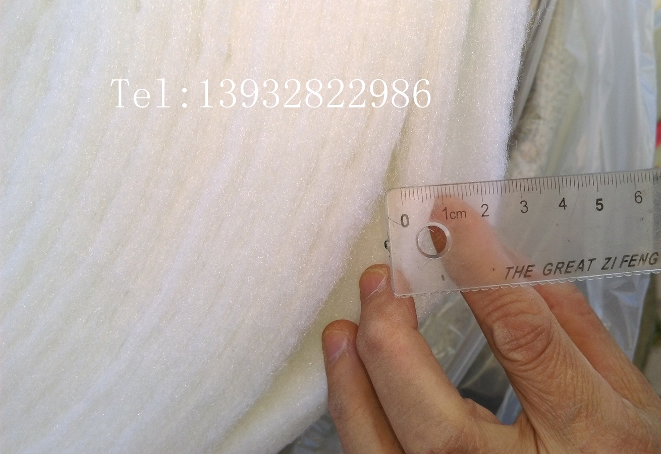 工厂现货供应5mm6mm7mm8mm9mm10mm厚无胶蓬松过滤棉