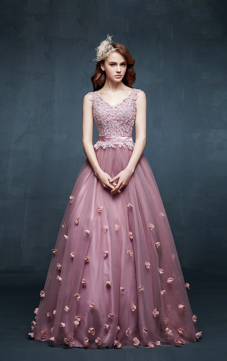 晚礼服 2015新款新娘长款双肩蕾丝敬敬酒晚礼服高档欧美外贸礼服