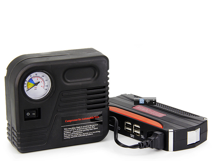 12v应急启动移动电源启动器工厂直供货体验价柴汽通用款带应急锤