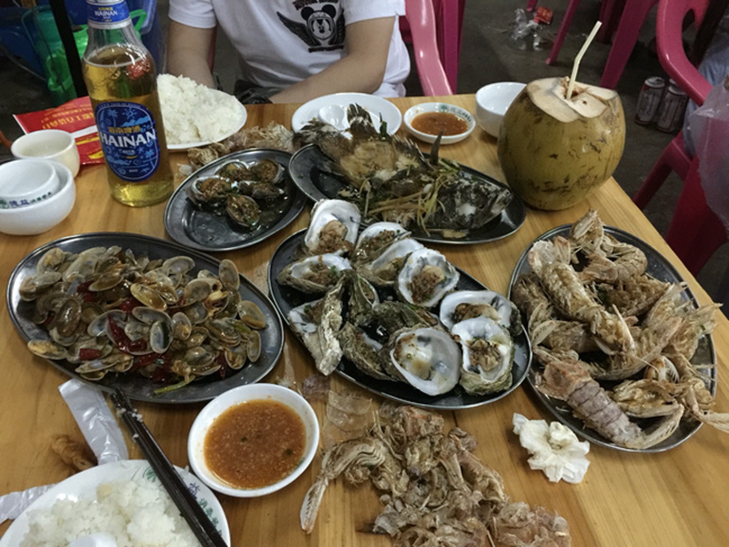 带着小搏游三亚冒充游客玩的欢