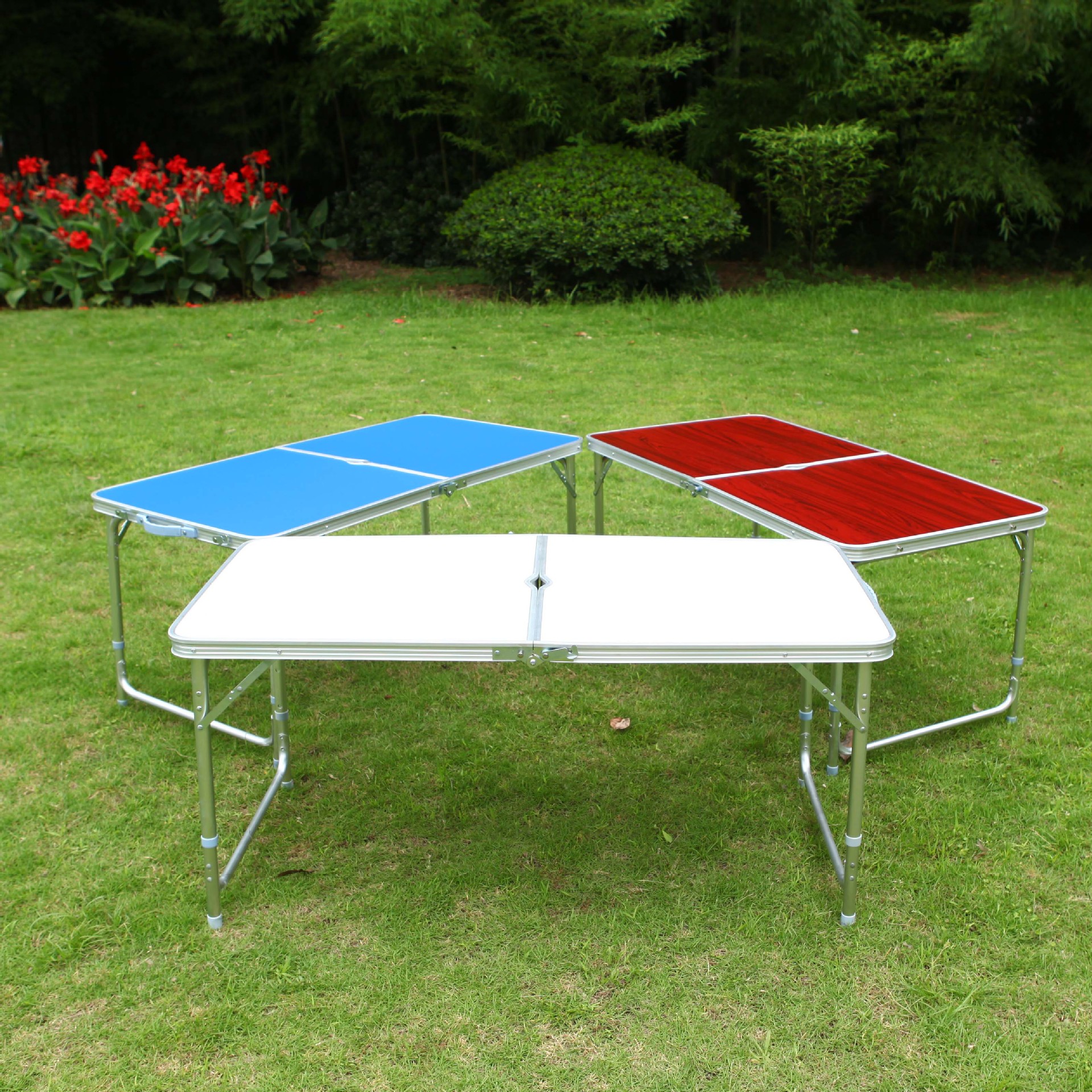 铝合金户外用品折叠桌子简约摆地摊桌子休闲沙滩野炊餐桌批发定制