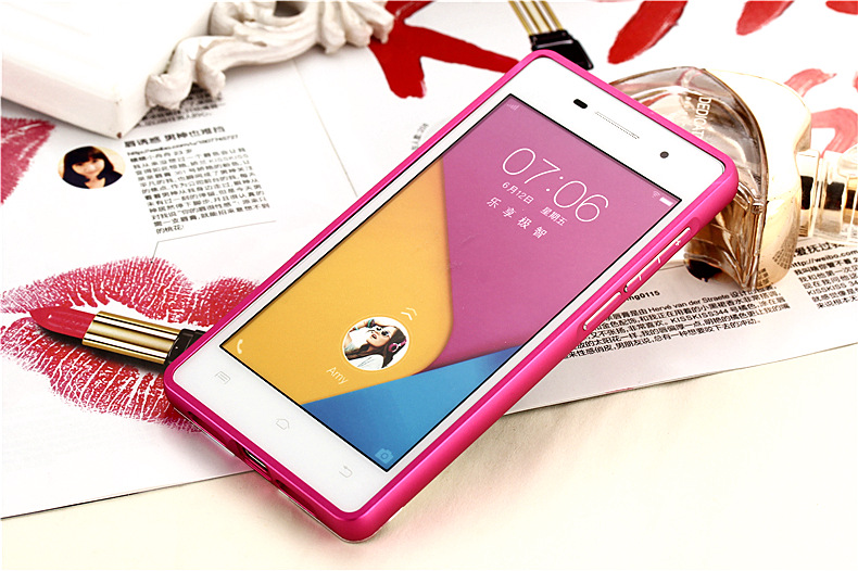 步步高 y33手机壳 金属边框 步步高y33保护套保护壳浮.