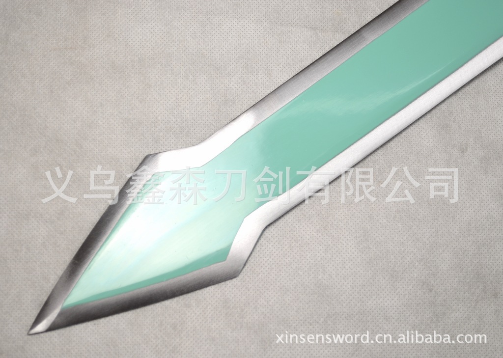 cosplay道具 cos道具 刀剑神域 桐谷和人 白剑-逐暗者不开刃