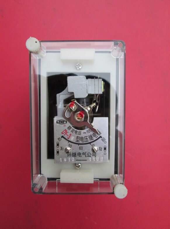 电压继电器dy36型ac100v板前接线