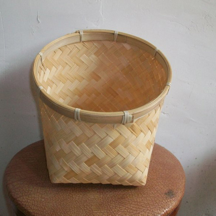 纯手工编制篮 竹编篮子 竹子工艺品 竹制工艺品 竹编工艺品