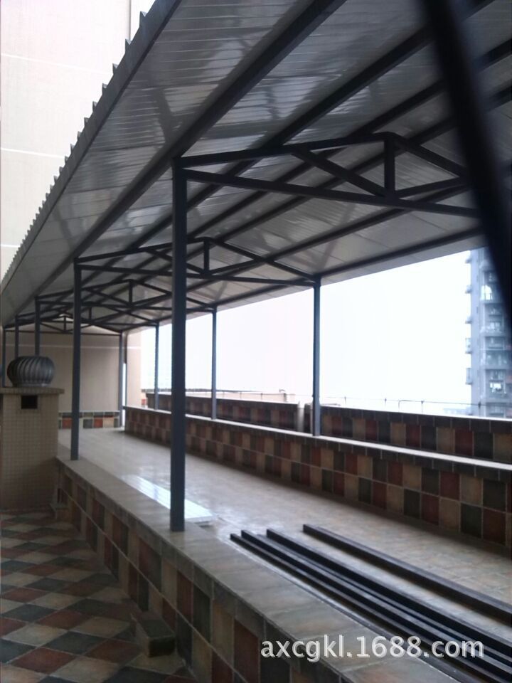 成都钢结构大棚 设计制作安装彩钢雨棚