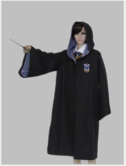 批发拉方克劳魔法袍拉文克披风拉文克劳cos服装校服魔法衣服