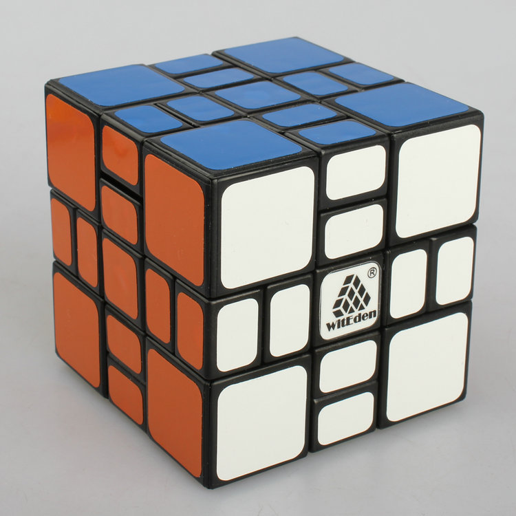 智力乐园 3x3x3 混元增强版黑色魔方 333 mixup plus cube