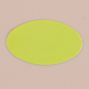 厂家批发圆形空白不干胶标签打印纸贴纸 pvc纯色不干胶标签定做