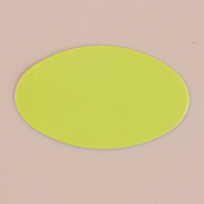 厂家批发圆形空白不干胶标签打印纸贴纸 pvc纯色不干胶标签定做