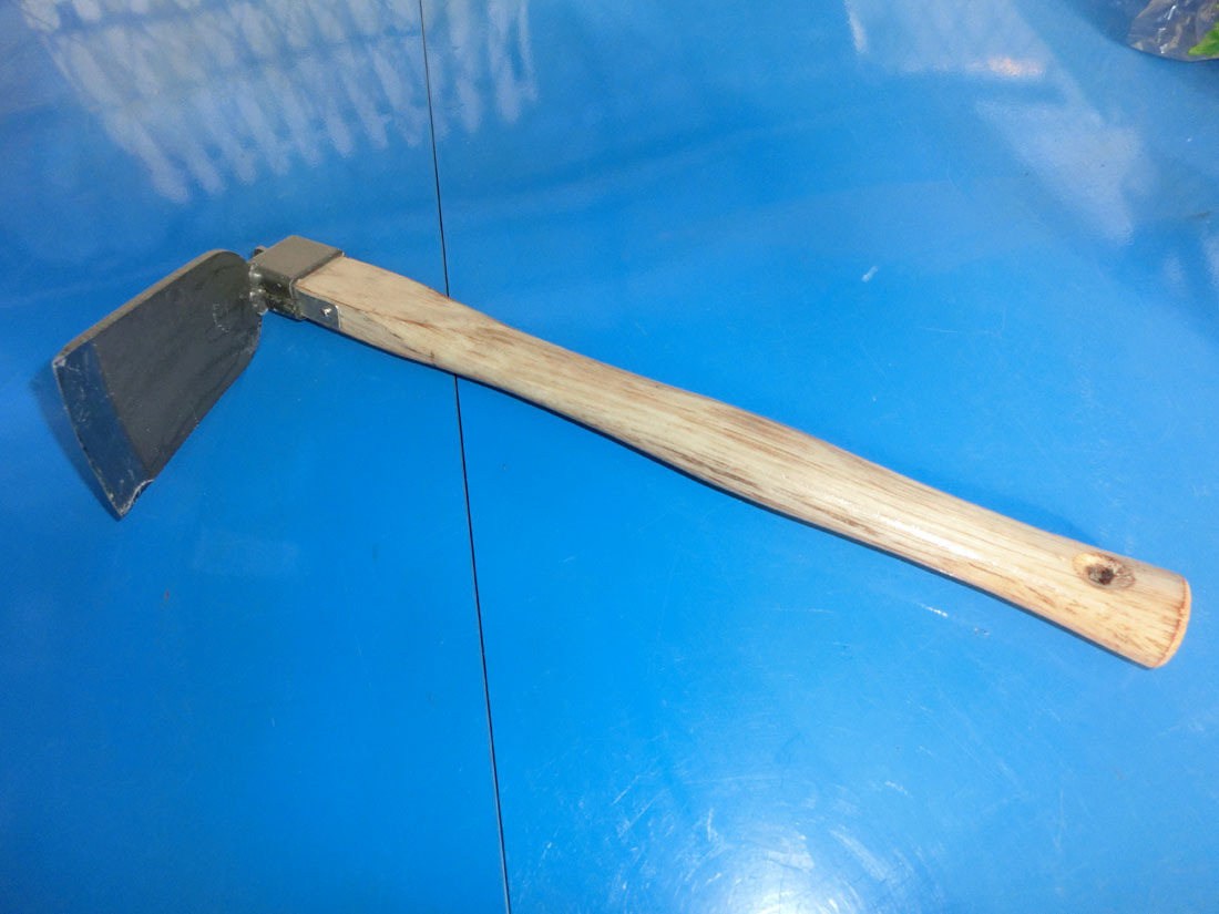 批发木柄铸铁l两用园林锄/锄头/小锄头