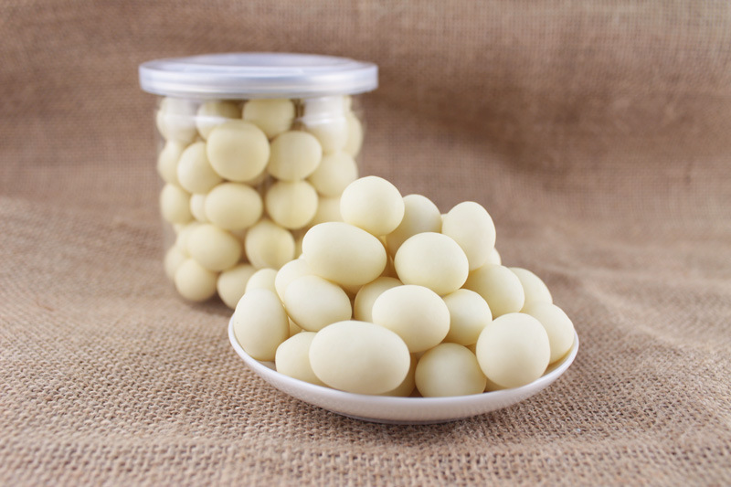 内蒙古提子奶豆255g 罐装零食 正规标签 咖啡奶豆个头小