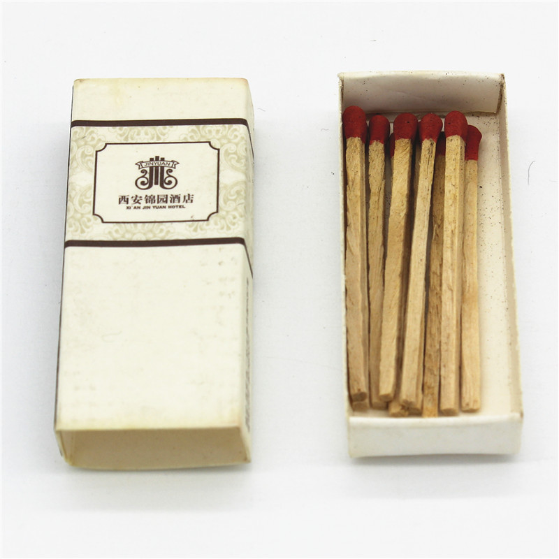 酒店一次性用品 宾馆客房一次性火柴 定制盒装火柴