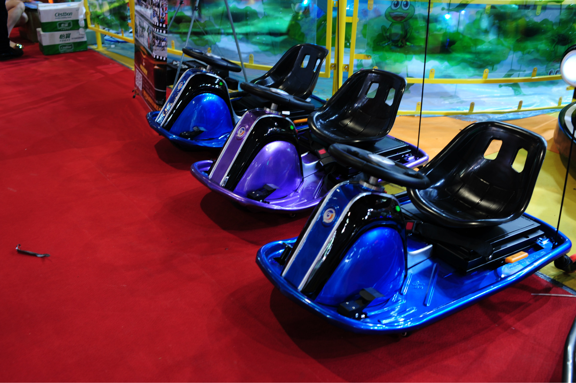 电动漂移车二代广场娱乐项目儿童游乐设备电瓶漂移车游艺机设备厂