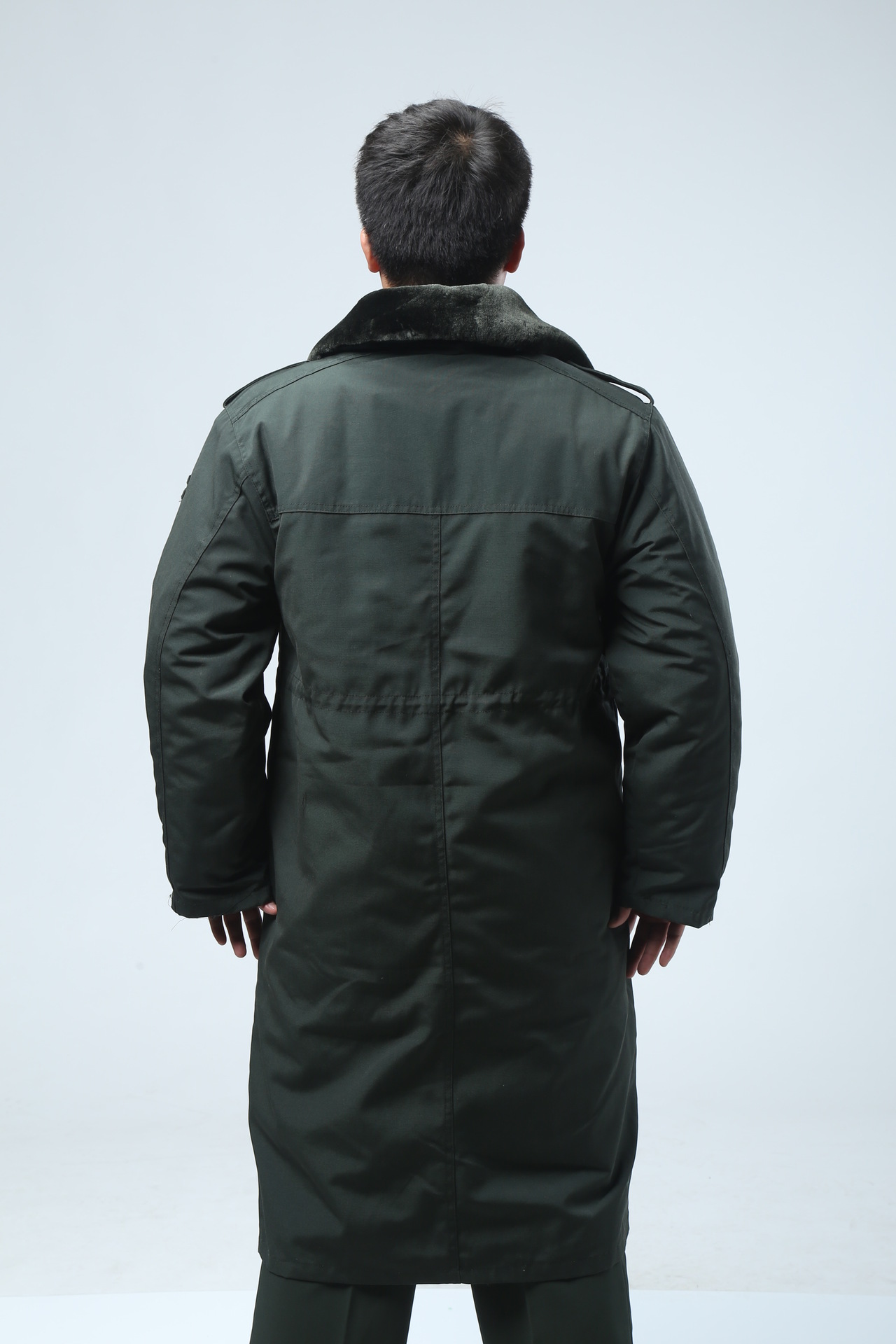 配发陆军常服07陆军士兵大衣 军官温区棉大衣 士兵温区棉大衣