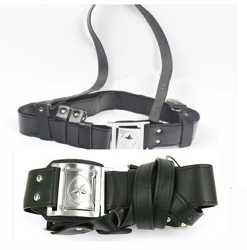 老款保安武装带 皮革腰带 新式保安腰带 黑色斜跨保安皮带