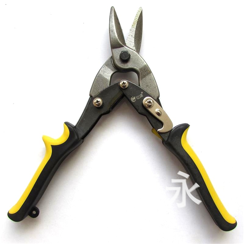 直头航空剪刀 10寸铁剪子 剪不锈钢铁皮剪刀 工业铁丝剪 铁皮剪