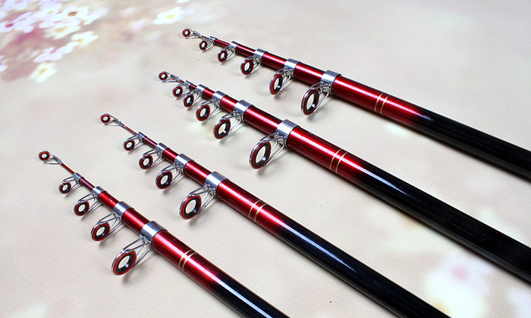 红珍珠海竿 碳素超硬鱼竿 远抛竿 厂家特