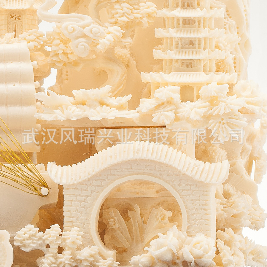 送朋友高端大气上档次礼物开业庆典商务礼品一帆风顺骨雕艺术摆件