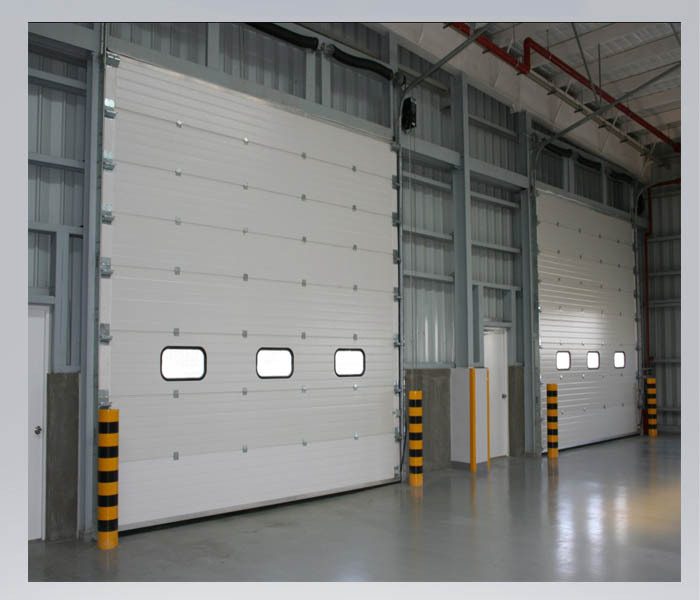 增城供应广州德玛钢制上滑式翻板工业电动门