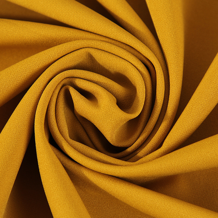 厂家直销加厚弹力混纺锦纶面料 多色现货梭织女装裤子面料批发