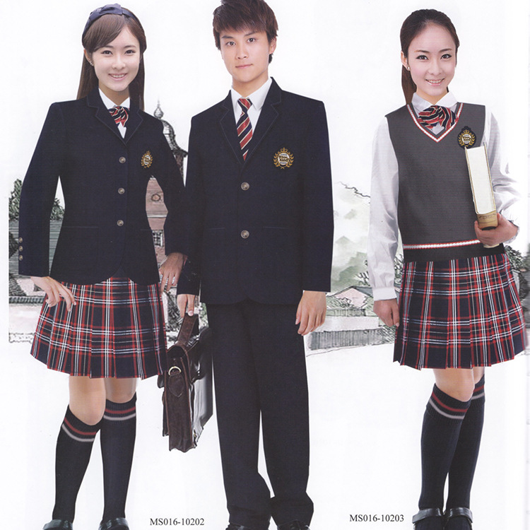 定制唐山一中校服 中学生校服设计 班服制