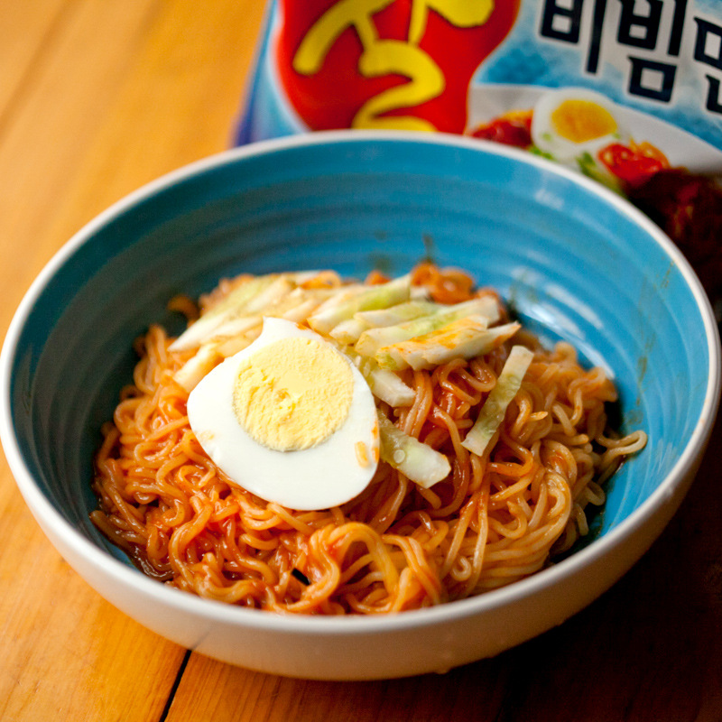 韩国进口食品批发方便面辣拌农心冷面韩国速