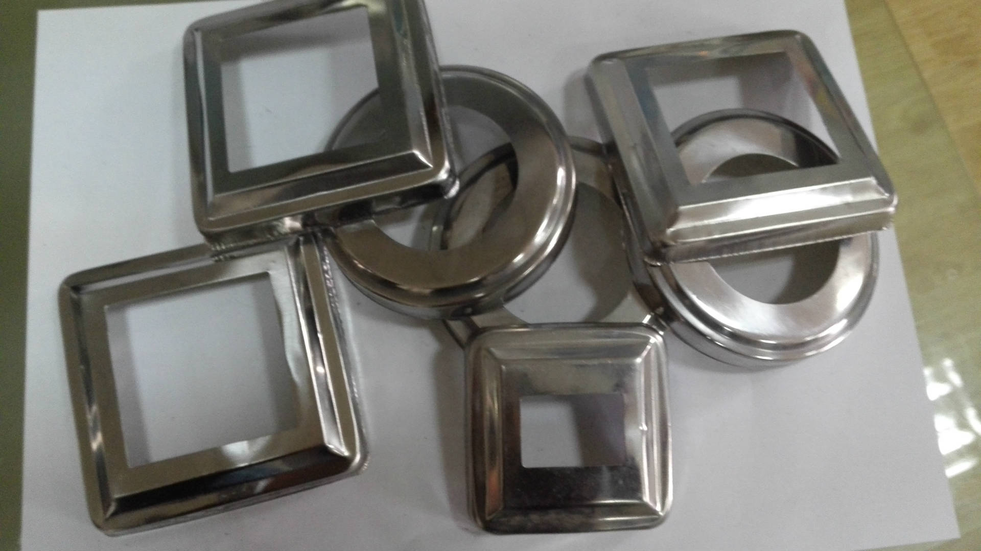 304不锈钢方形装饰盖 不锈钢装饰盖 方形 不锈钢扶手装饰盖