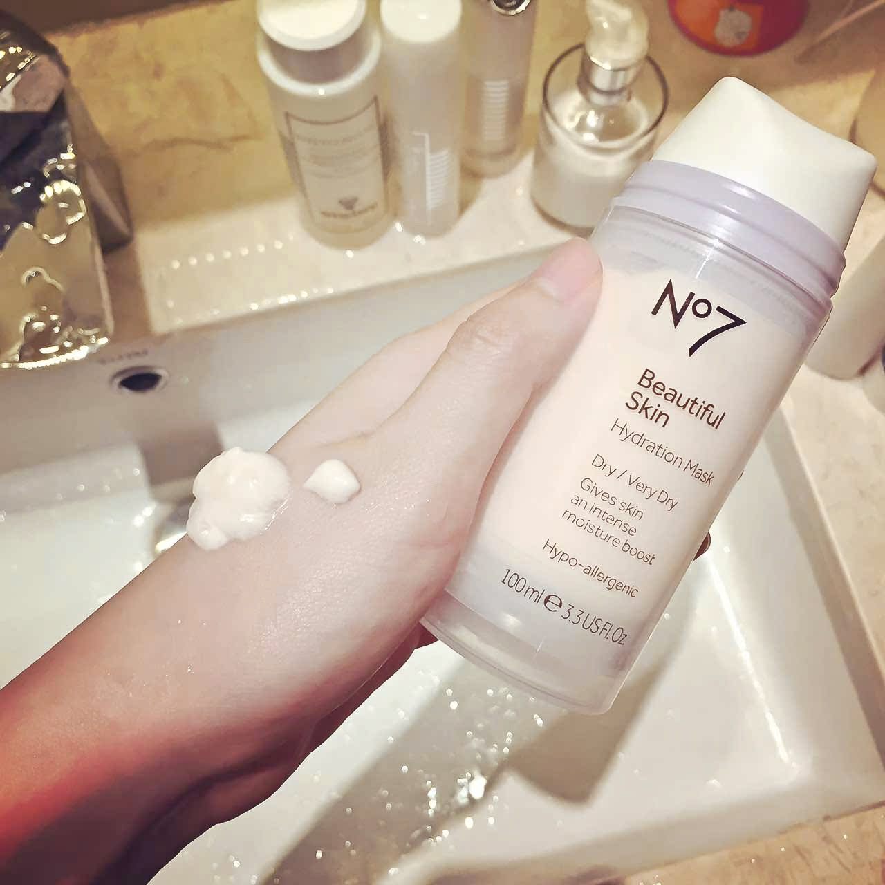 英国进口 英国boots no7瞬间赋活冰淇淋面膜100ml