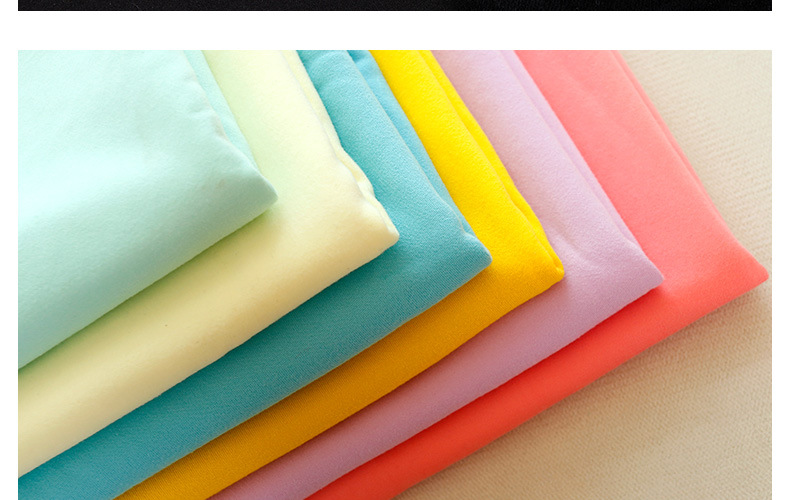 牛奶丝纯色磨毛复超柔打底裤不倒绒 秋冬童装素色保暖内衣面料