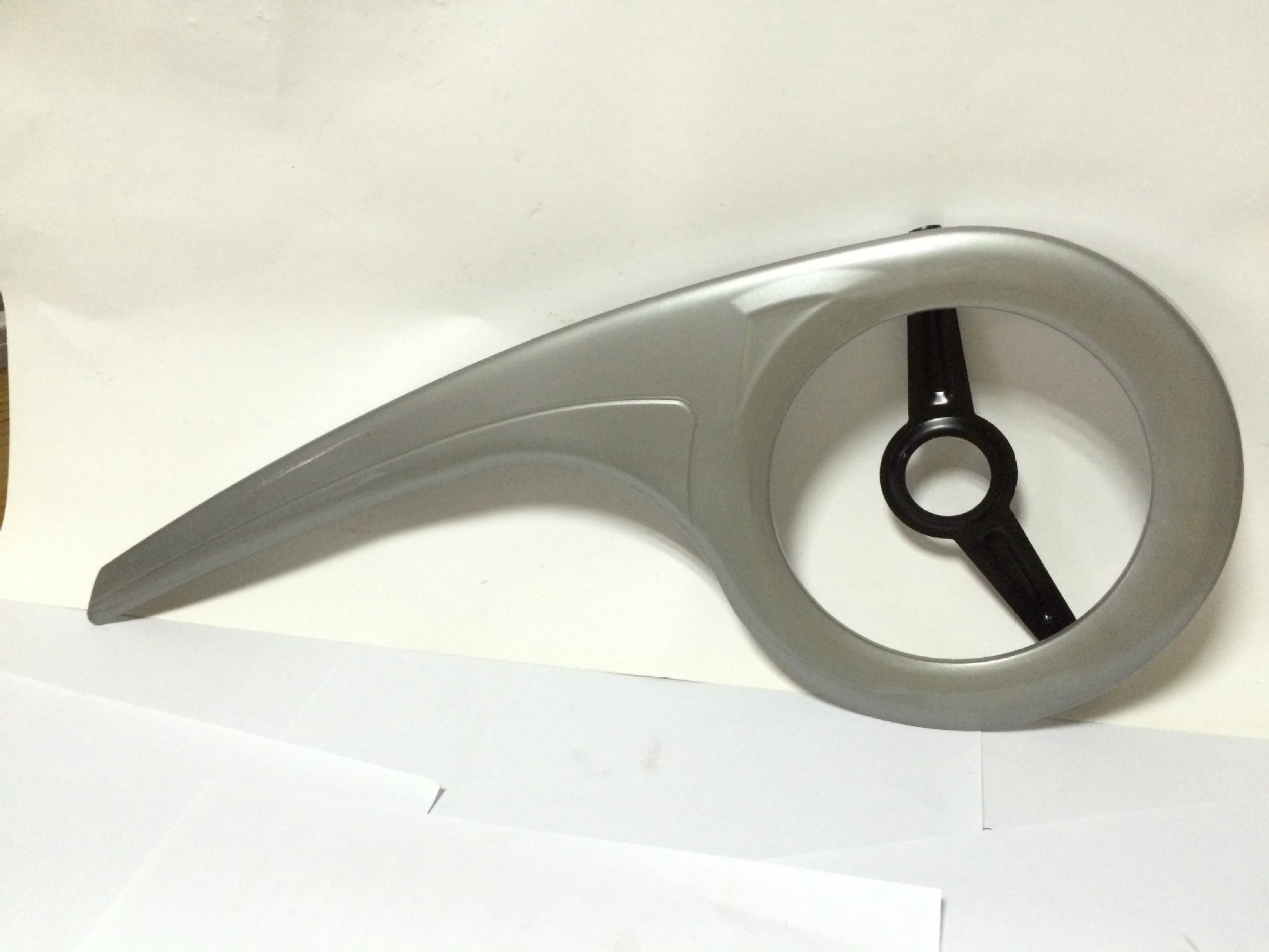 链罩塑料自行车链盖40齿-44齿山地自行车链罩黑色