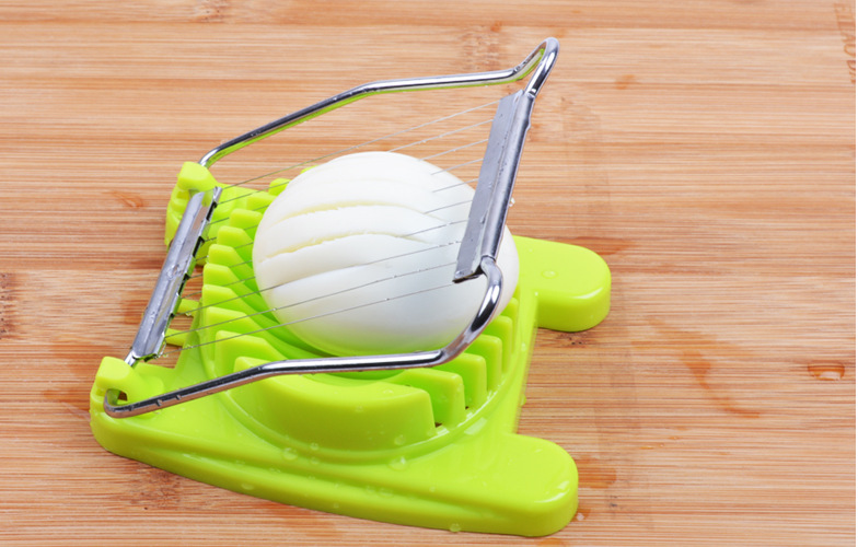 家用多功能塑料切蛋器 鸡蛋切片器切瓣器 花式分瓣器