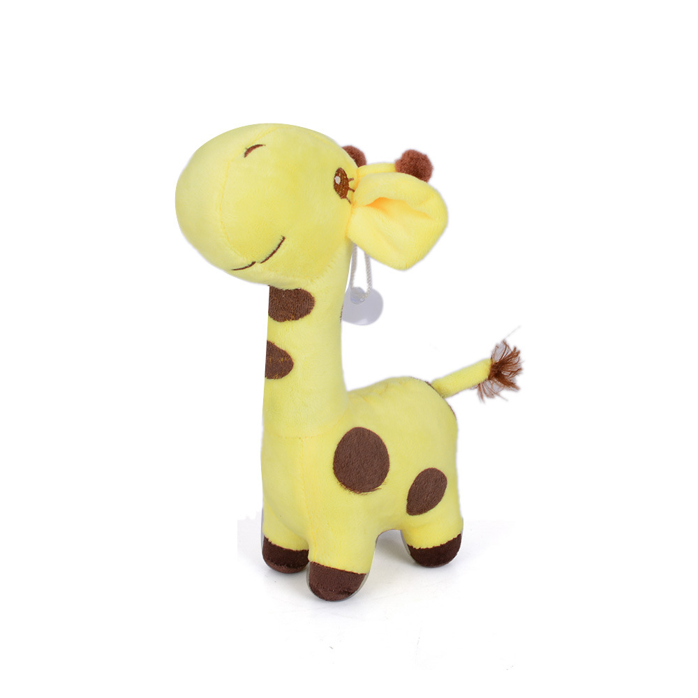 优惠批发长颈鹿可爱毛绒玩具小公仔婚庆抛洒娃娃厂家现货直销