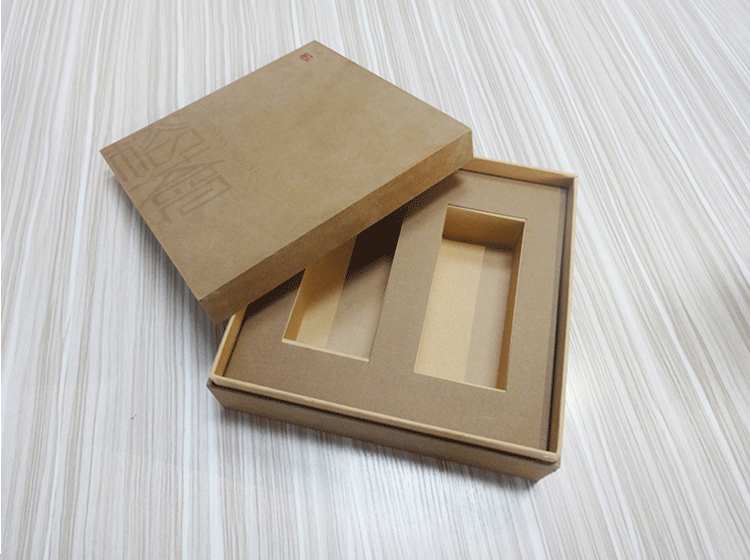 厂家专业定制高档牛皮纸礼品茶叶包装盒纸质