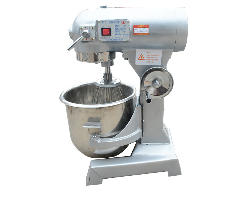 力丰b10搅拌机 打面机奶油机打忌廉机 商用多功能打蛋机10l和面机