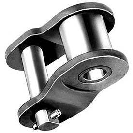 供应精密滚子链条半接头半步半扣20aol