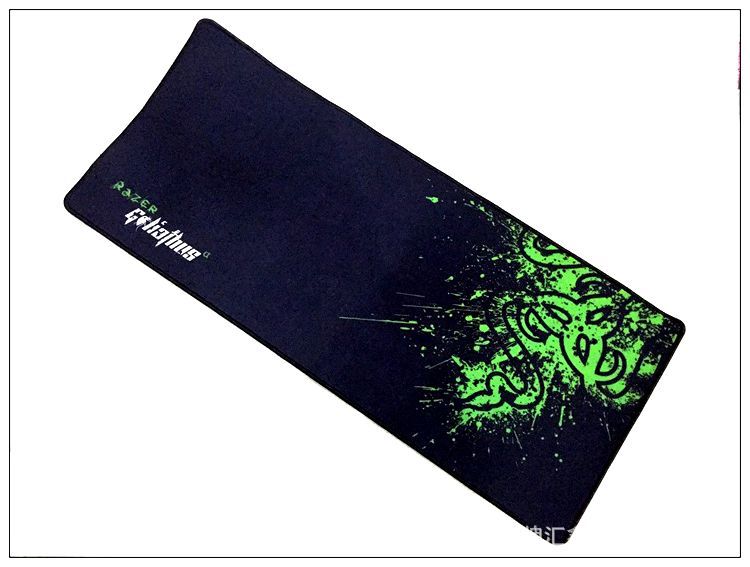 800*300*3超大超长锁边黑色防水网吧鼠标垫桌垫键盘鼠标垫加厚