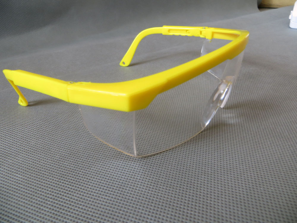 厂家直销蓝架伸缩安全防护眼镜防风防尘眼镜防冲击医用防护护目镜