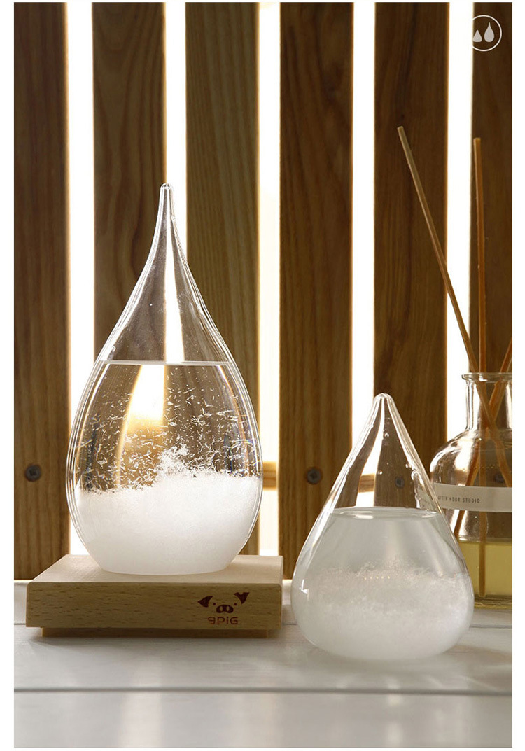 创意新奇大号天气预报瓶风暴瓶 圣诞节生日礼物结婚礼品送女生