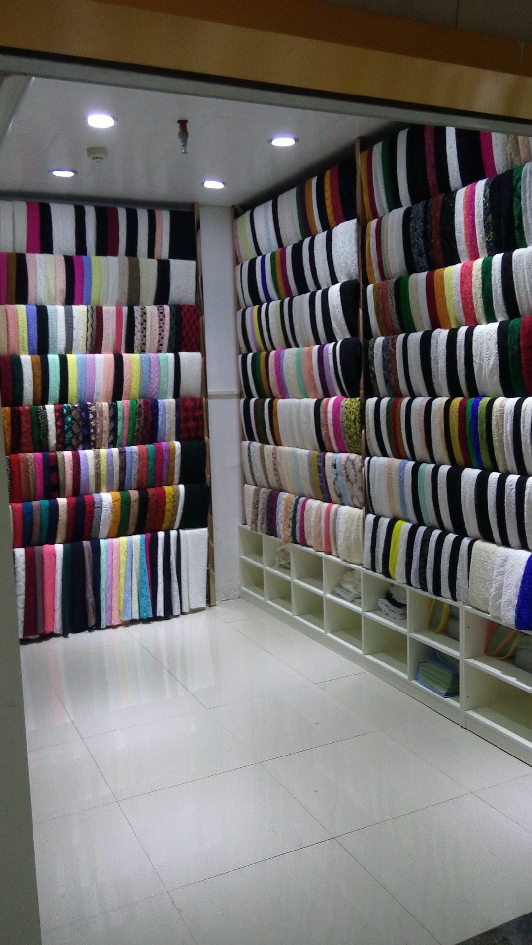 首页 服装 服装辅料 花边 >广州中大布匹市场股线镂空蕾丝面料批发