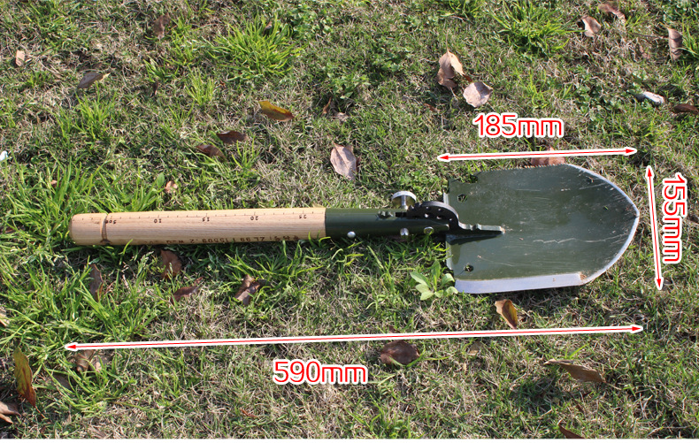 昌林中国军锹工兵铲 户外铲子 多功能折叠