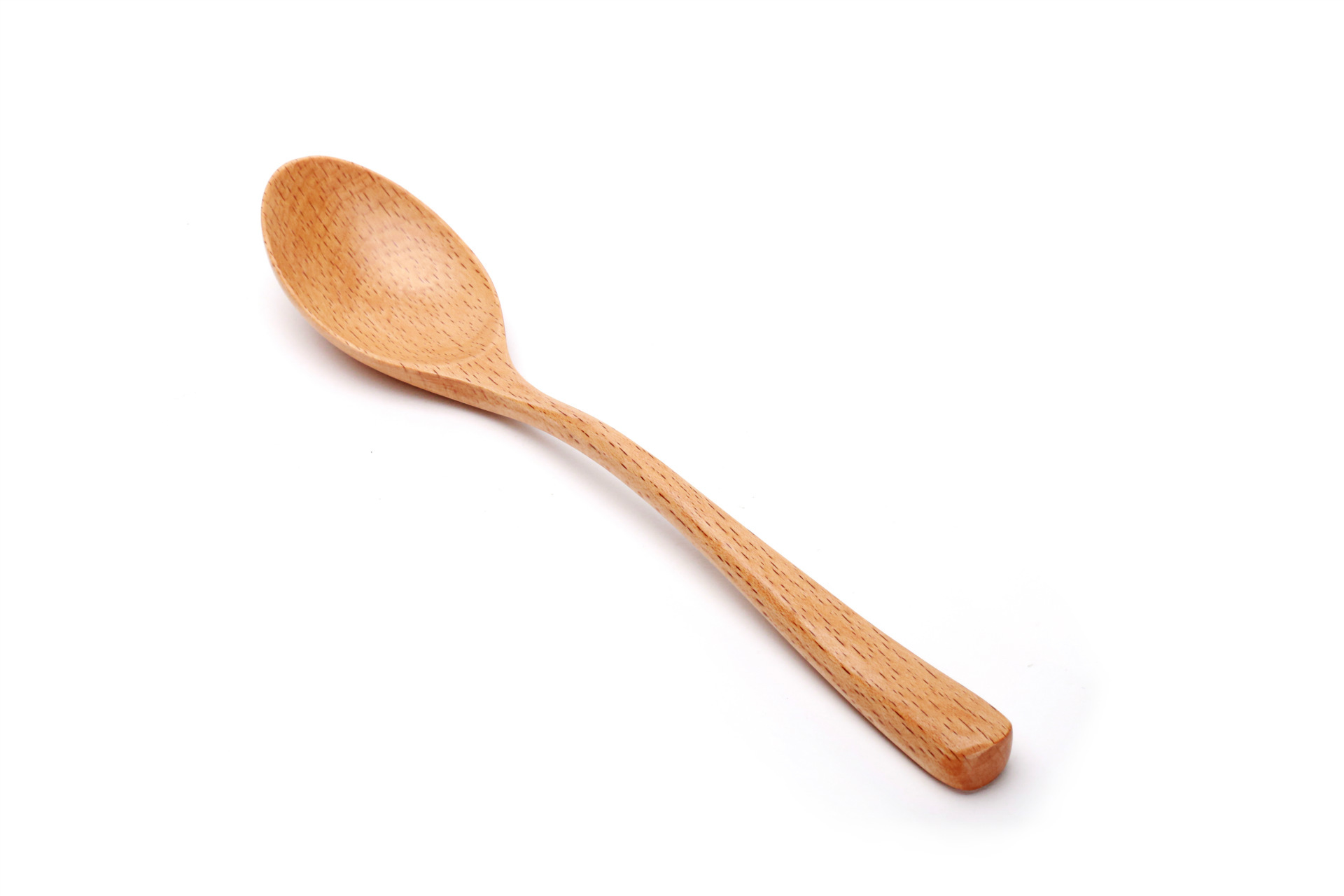 小木仙 日韩zakka批发 榉木 酸奶勺 冰淇淋木勺 天然环保