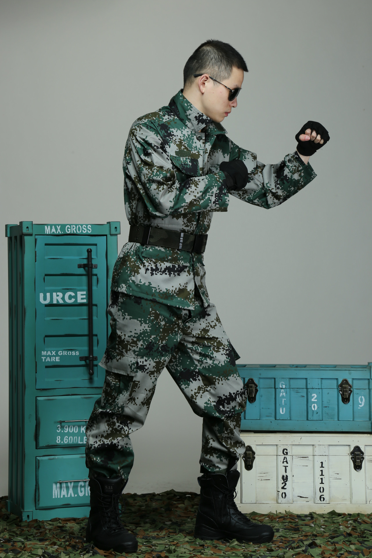 正品07丛林迷彩服套装男女数码军训服春秋_迷彩服,军迷服,作训服_列表