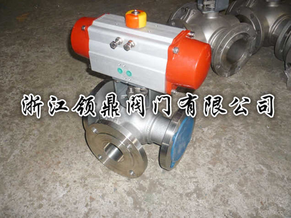 Q644F气动球阀实拍3