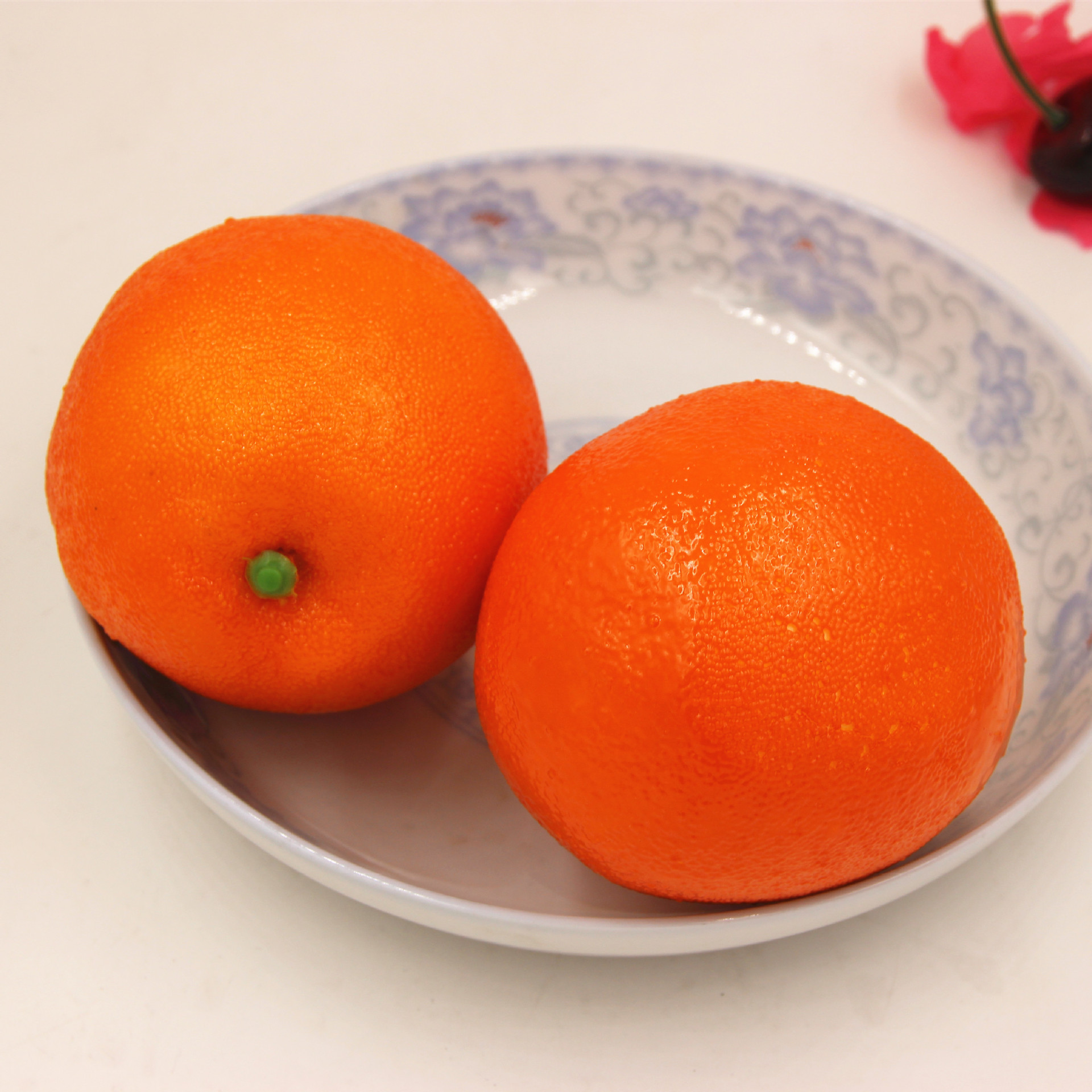 仿真加重水果橙子 厂家直销泡沫假橙子 拍摄道具装饰摆件批发