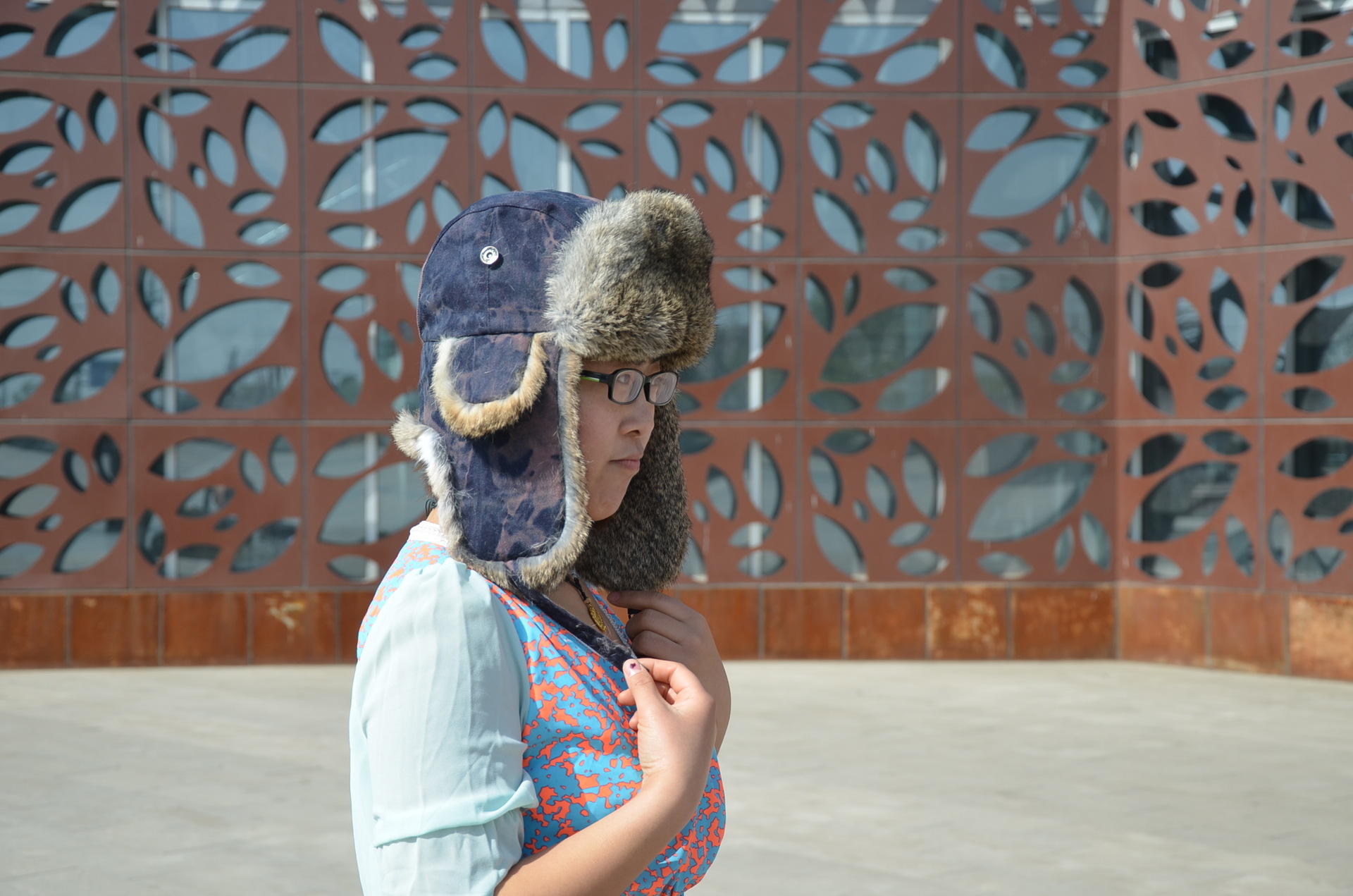 专业生产兔皮帽子 兔皮雷锋帽 裘皮帽子 皮草帽子 兔毛帽子