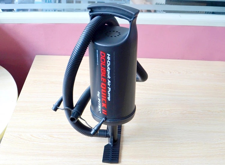 intex 68614充气床充气船水池中号手动充气泵打气筒