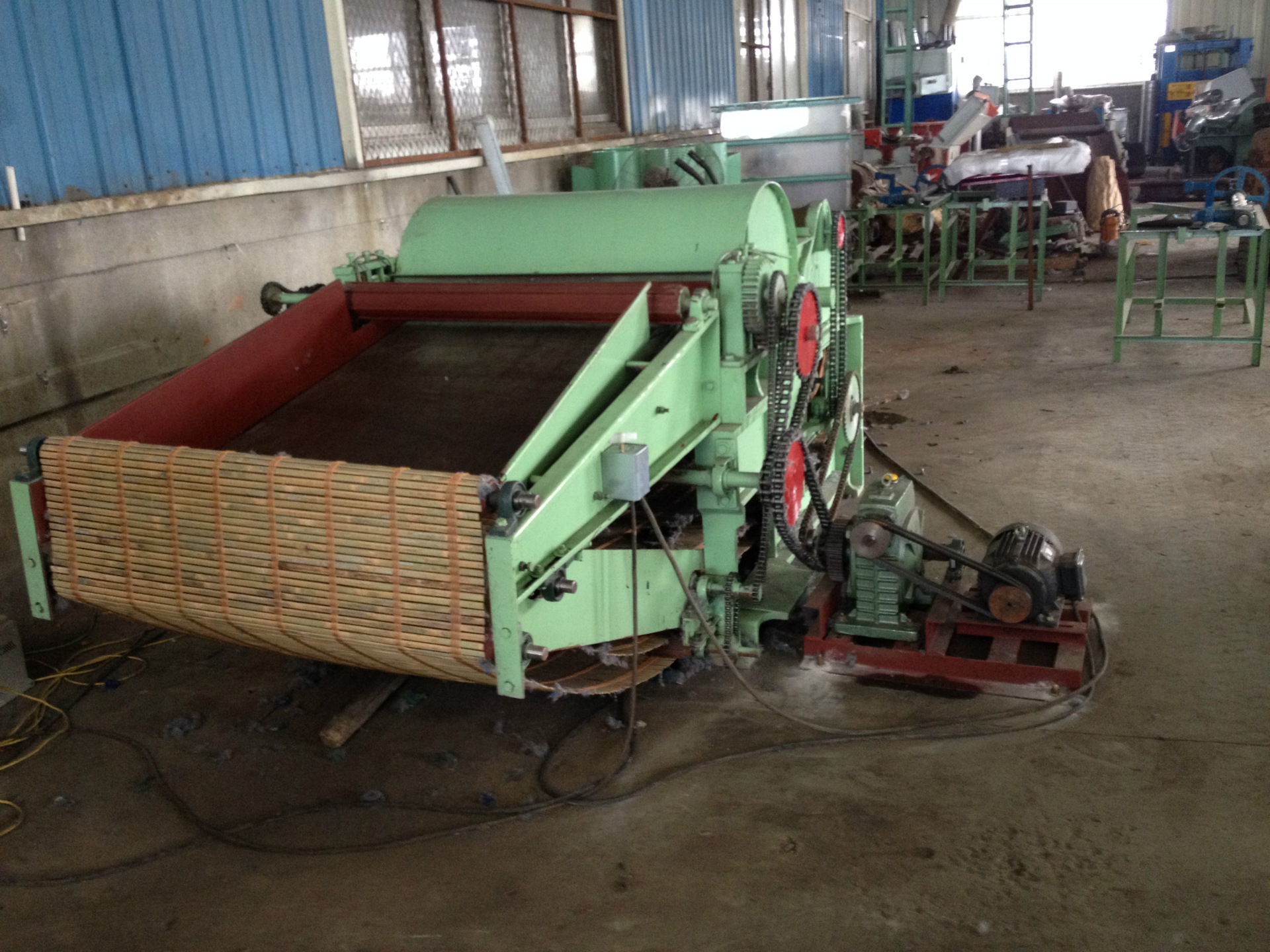 单辊开松机 铁辊开花机 加工棉纱头棉布头 开花纺织加工设备