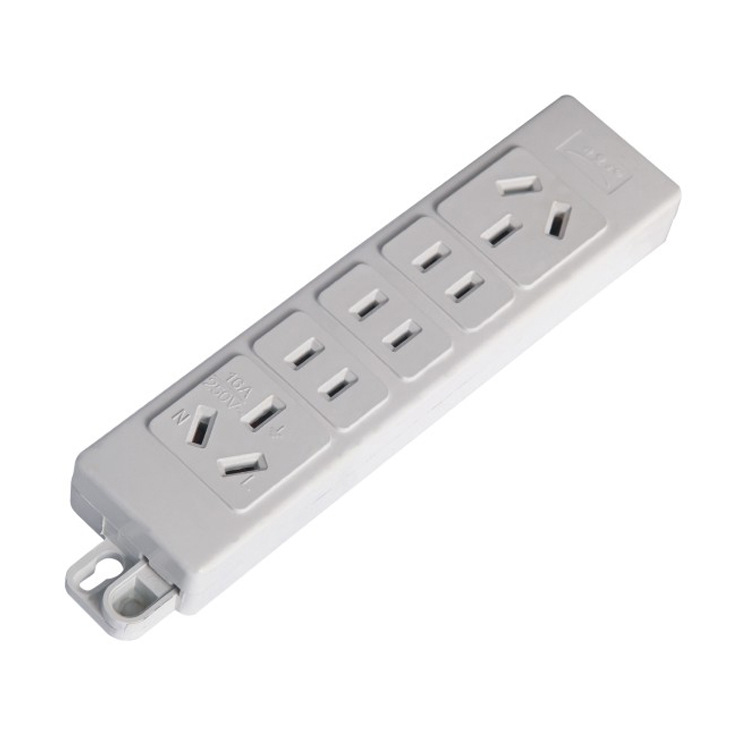 神立日标12孔五位插座带磁铁接线插座不带线无线插排