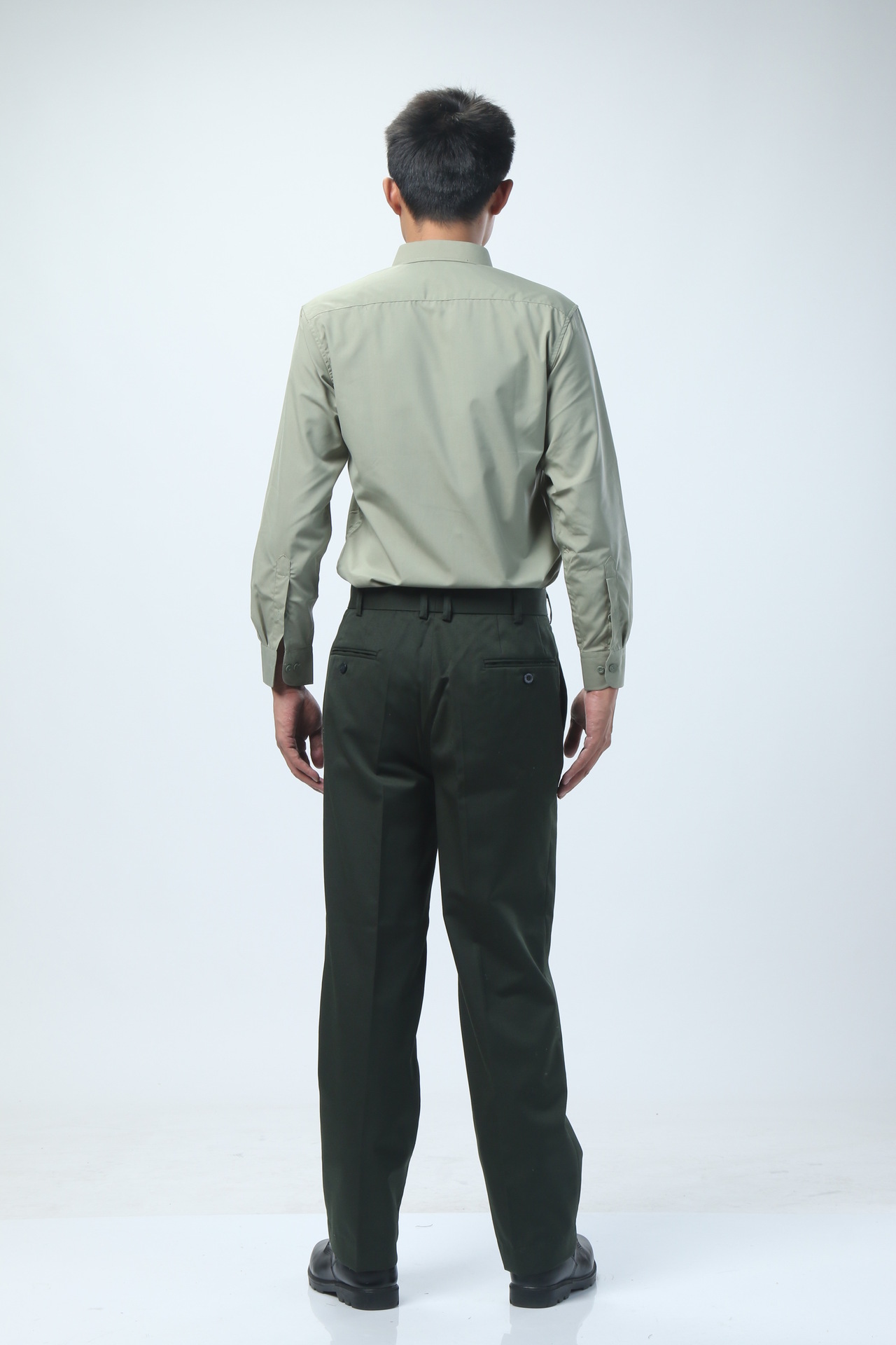 正品配发07陆军常服内长袖衬衣 男式长袖衬衣内衬衣